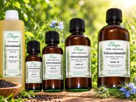 Schwarzkümmelöl, BIO, Kaltpressung, 100 ml